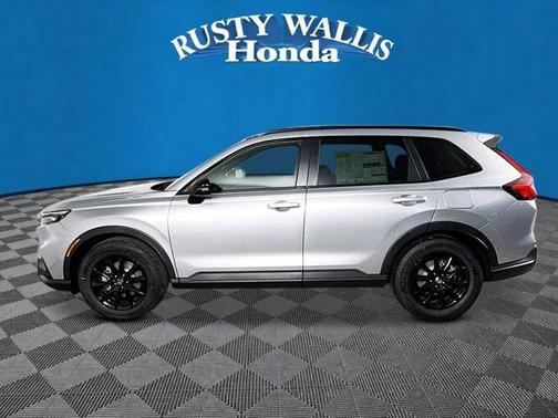 Solar Silver Metallic 2026 Honda CR-V Hybrid Sport-L