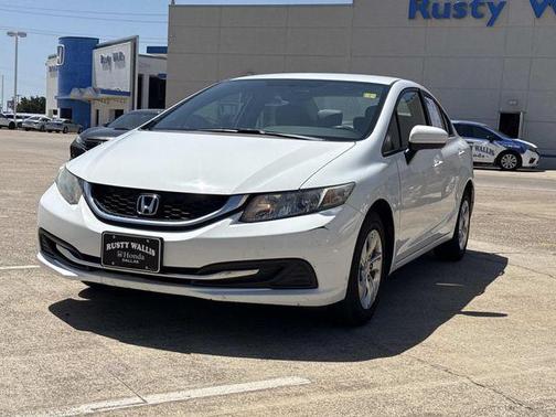 Taffeta White 2015 Honda Civic LX