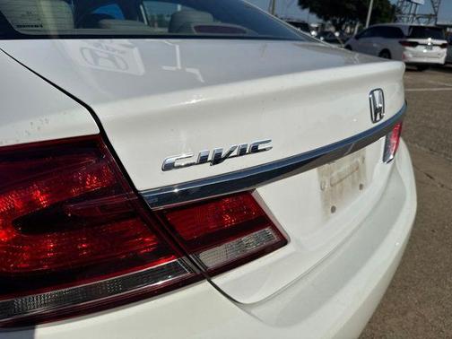 Taffeta White 2015 Honda Civic LX