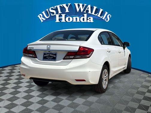 Taffeta White 2015 Honda Civic LX