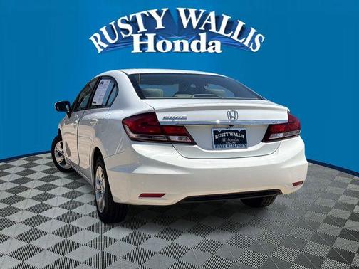 Taffeta White 2015 Honda Civic LX