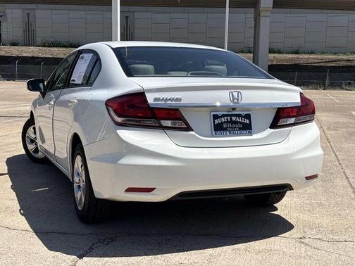 Taffeta White 2015 Honda Civic LX