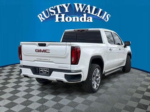 White Frost Tri-Coat 2023 GMC Sierra 1500 Denali