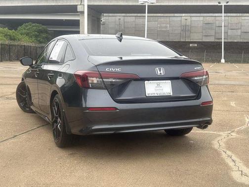 Meteorite Gray Metallic 2025 Honda Civic Sport