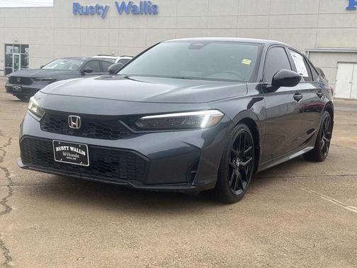 Meteorite Gray Metallic 2025 Honda Civic Sport