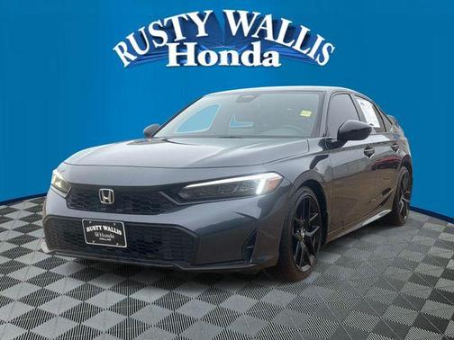 Meteorite Gray Metallic 2025 Honda Civic Sport