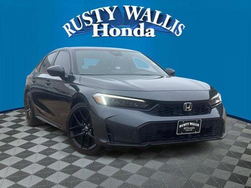 Meteorite Gray Metallic 2025 Honda Civic Sport