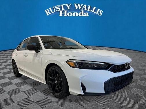 Platinum White 2026 Honda Civic Sport