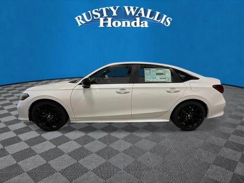 Platinum White 2026 Honda Civic Sport