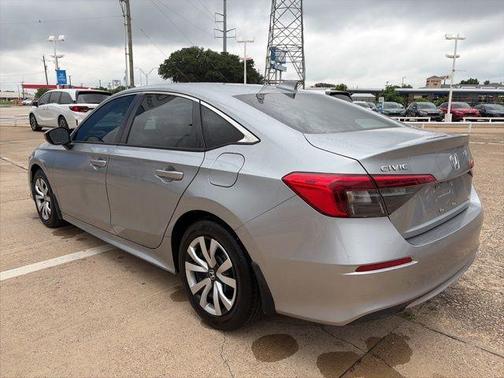 Silver 2023 Honda Civic LX