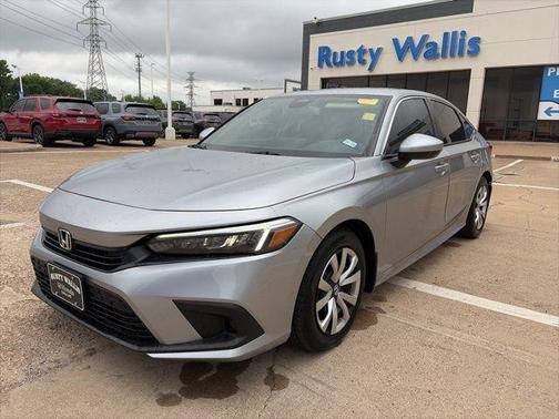 Silver 2023 Honda Civic LX