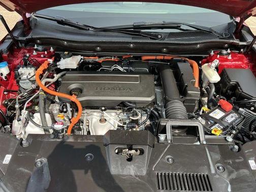 Radiant Red Metallic 2024 Honda CR-V Hybrid Sport Touring