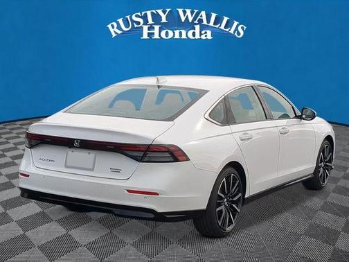 Platinum White Pearl 2026 Honda Accord Hybrid Touring