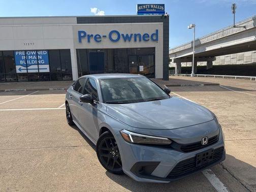 Sonic Gray Pearl 2024 Honda Civic Sport
