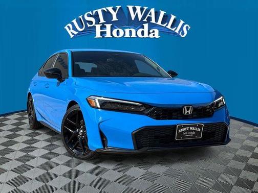 Boost Blue Pearl 2026 Honda Civic Sport