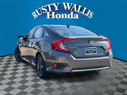 Modern Steel Metallic 2021 Honda Civic EX-L