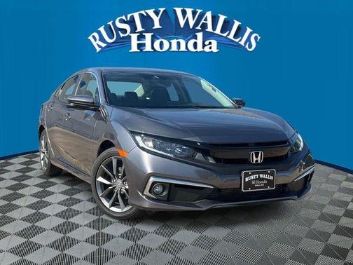 Modern Steel Metallic 2021 Honda Civic EX-L