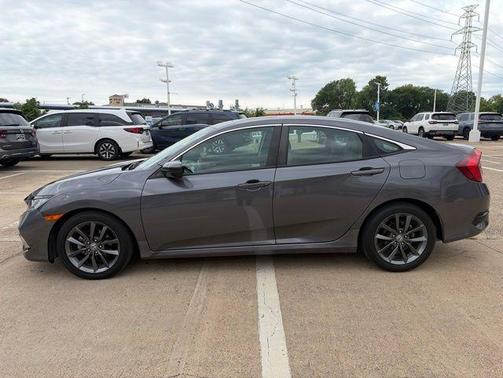 Modern Steel Metallic 2021 Honda Civic EX-L