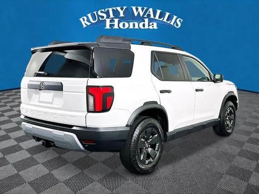 Platinum White Pearl 2026 Honda Passport RTL Towing