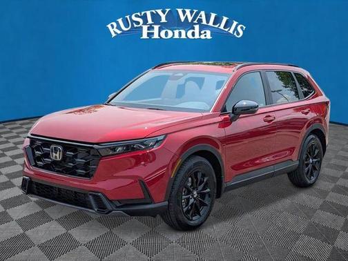 Radiant Red Metallic 2026 Honda CR-V Hybrid Sport