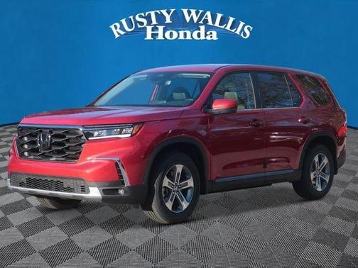 Radiant Red Metallic II 2025 Honda Pilot EX-L