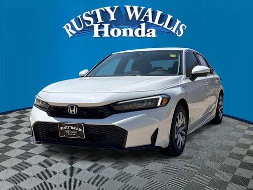 Platinum White Pearl 2026 Honda Civic LX