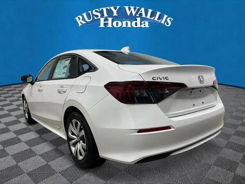 Platinum White Pearl 2026 Honda Civic LX