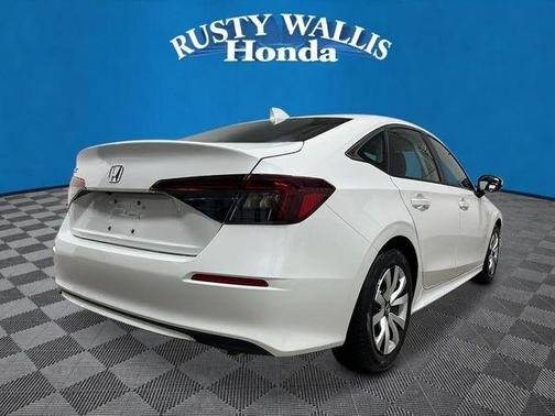 Platinum White Pearl 2026 Honda Civic LX