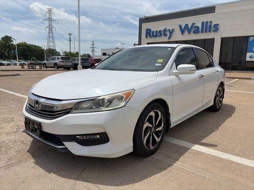 White Orchid Pearl 2017 Honda Accord EX w/Honda Sensing