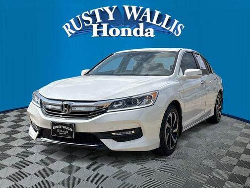 White Orchid Pearl 2017 Honda Accord EX w/Honda Sensing