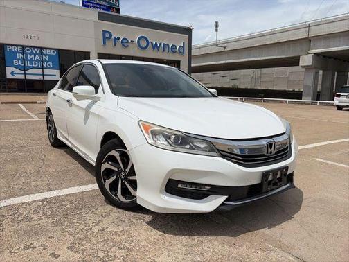 White Orchid Pearl 2017 Honda Accord EX w/Honda Sensing