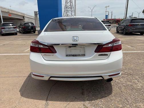 White Orchid Pearl 2017 Honda Accord EX w/Honda Sensing
