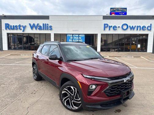 Crimson Metallic 2025 Chevrolet Trailblazer RS