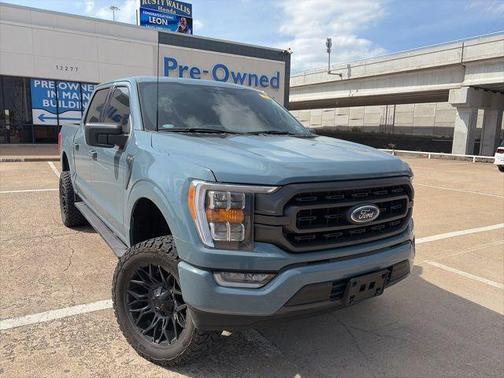 Blue 2023 Ford F-150 XLT