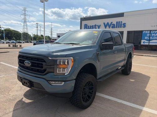 Blue 2023 Ford F-150 XLT