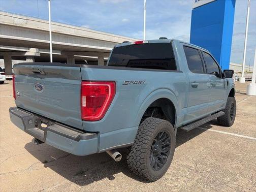 Blue 2023 Ford F-150 XLT
