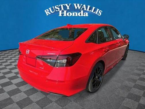 Rallye Red 2026 Honda Civic Hybrid Sport