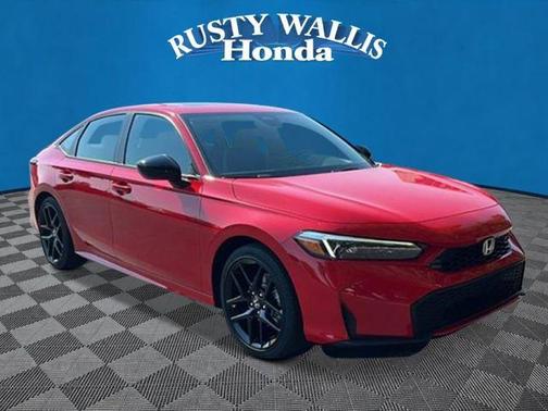 Rallye Red 2026 Honda Civic Hybrid Sport