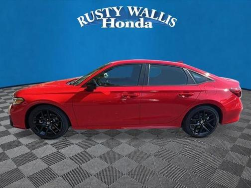 Rallye Red 2026 Honda Civic Hybrid Sport