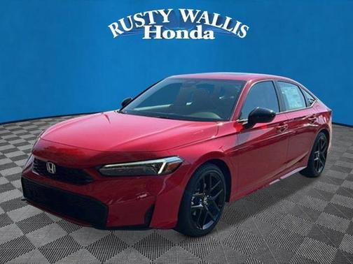 Rallye Red 2026 Honda Civic Hybrid Sport