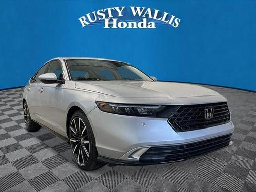 Solar Silver Metallic 2026 Honda Accord Hybrid Touring