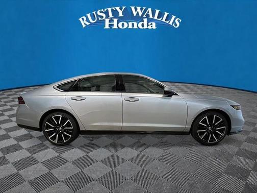 Solar Silver Metallic 2026 Honda Accord Hybrid Touring