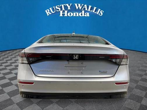 Solar Silver Metallic 2026 Honda Accord Hybrid Touring