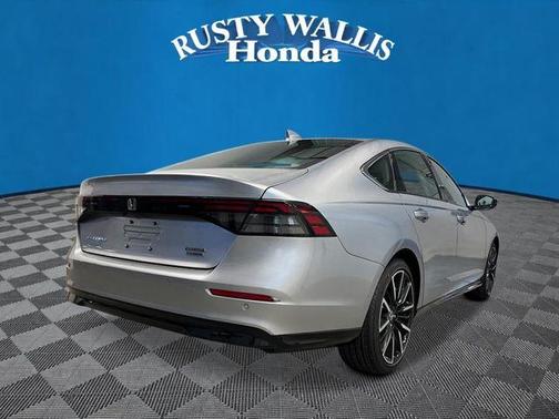Solar Silver Metallic 2026 Honda Accord Hybrid Touring