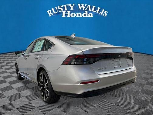Solar Silver Metallic 2026 Honda Accord Hybrid Touring