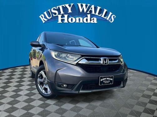 Gray 2018 Honda CR-V EX-L