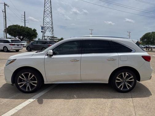 White 2019 Acura MDX 3.5L w/Advance Package