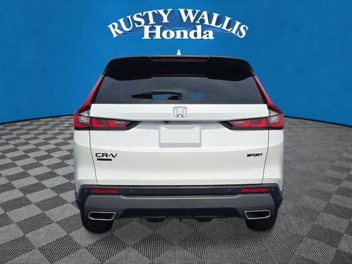 Platinum White Pearl 2026 Honda CR-V Hybrid Sport-L