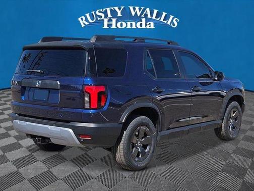 Obsidian Blue 2026 Honda Passport RTL Towing