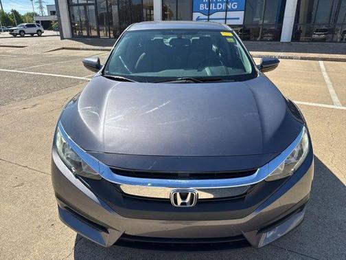 Modern Steel Metallic 2018 Honda Civic LX